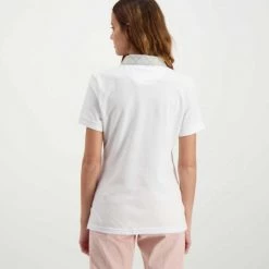 BARBOUR POLO MALVERN COLLO CHECK DONNA Bianco -Offerta Economica Novità barbour lml0633 polo malvern collo check donna casual donna 044618101 wh31 4