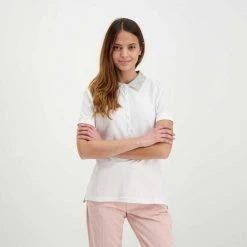 BARBOUR POLO MALVERN COLLO CHECK DONNA Bianco -Offerta Economica Novità barbour lml0633 polo malvern collo check donna casual donna 044618101 wh31 5