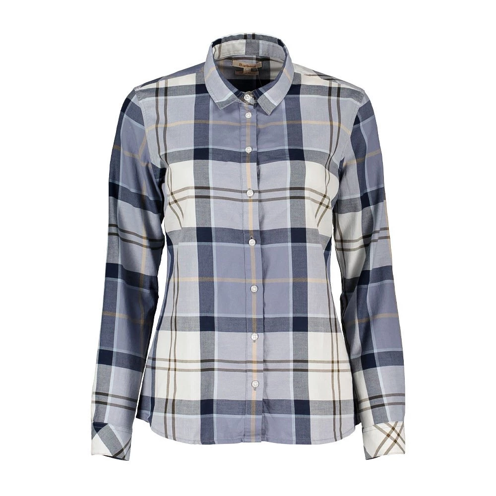 BARBOUR CAMICIA IN POPLINE BREDON DONNA Blu 3 BARBOUR CAMICIA IN POPLINE BREDON DONNA Blu