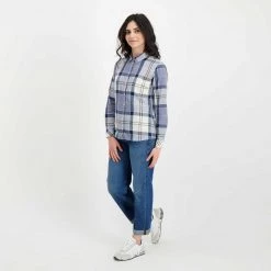 BARBOUR CAMICIA IN POPLINE BREDON DONNA Blu 13 BARBOUR CAMICIA IN POPLINE BREDON DONNA Blu -Offerta Economica Novità barbour lsh1353 camicia in popline bredon donna casual donna 044619001 bl39 6