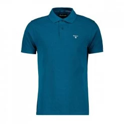 BARBOUR POLO TARTAN PIQUET Blu