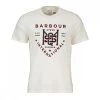 BARBOUR T-SHIRT STEVE MCQUEEN JET Bianco -Offerta Economica Novità barbour mts0955 t shirt jet casual uomo 044622201 wh32 1