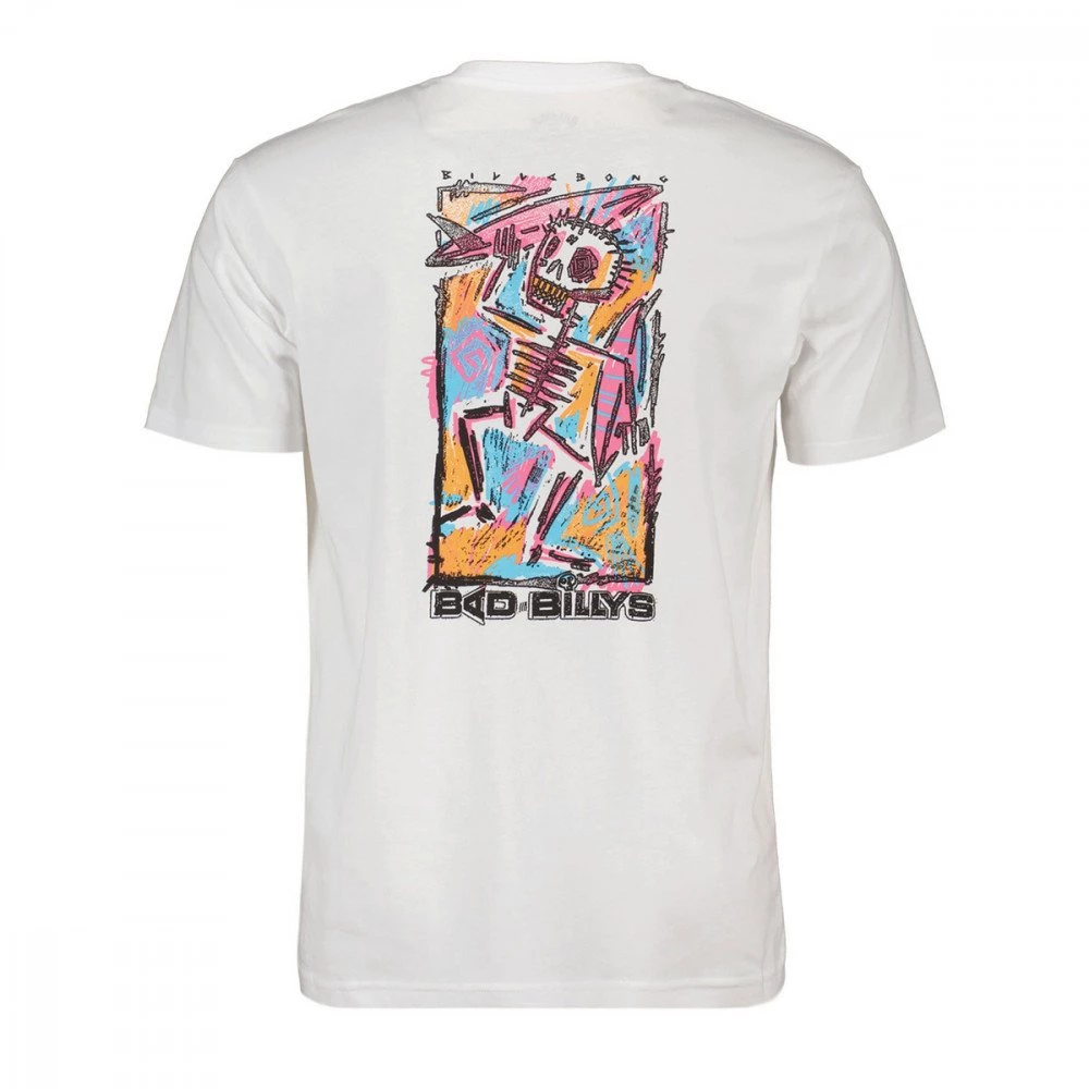 BILLABONG T-SHIRT TRIBAL DANCE Bianco 4 BILLABONG T-SHIRT TRIBAL DANCE Bianco - immagine 2