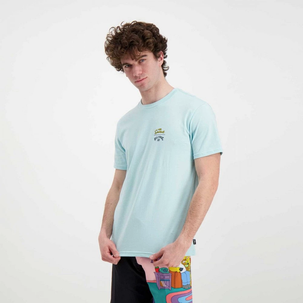 BILLABONG T-SHIRT SIMPSONS FAMILY COUCH Blu 7 BILLABONG T-SHIRT SIMPSONS FAMILY COUCH Blu - immagine 5