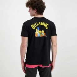 BILLABONG T-SHIRT SIMPSONS FAMILY COUCH Nero -Offerta Economica Novità billabong c1ss79bip2 t shirt simpsons family couch street style uomo 044693601 19 4
