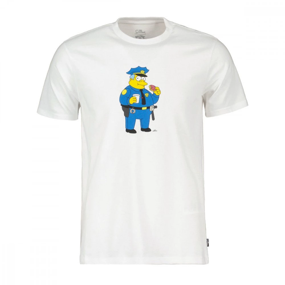 BILLABONG T-SHIRT WIGGUM DONUT Bianco 3 BILLABONG T-SHIRT WIGGUM DONUT Bianco
