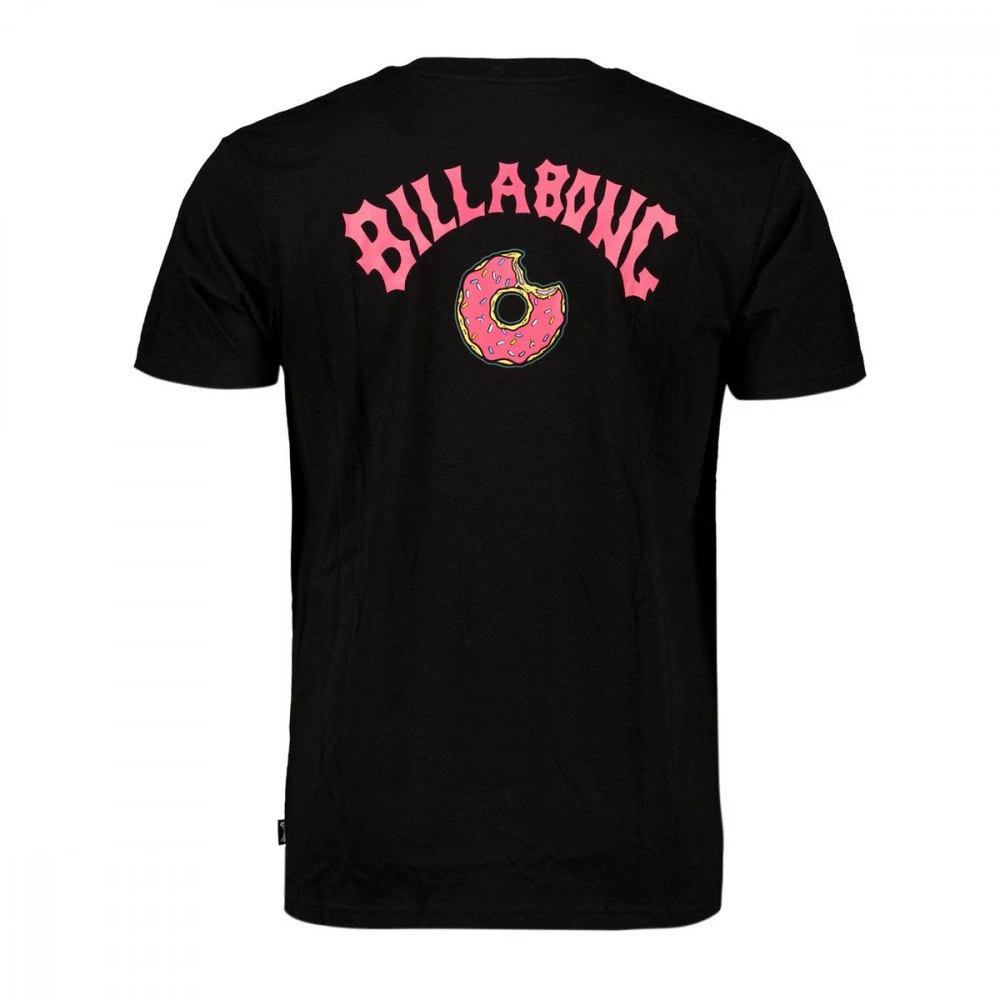 BILLABONG T-SHIRT SIMPSONS DONUT Nero 4 BILLABONG T-SHIRT SIMPSONS DONUT Nero - immagine 2