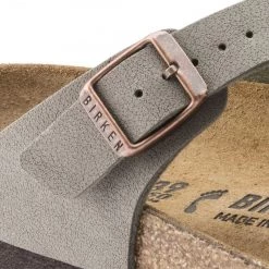 BIRKENSTOCK GIZEH GRIGIO PIETRA -Offerta Economica Novità birkenstock 043391 gizeh grigio pietra tutti sandali uomo 025192801 stone 6