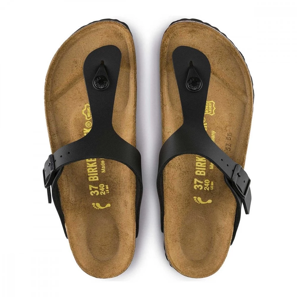 BIRKENSTOCK GIZEH NERE Nero 5 BIRKENSTOCK GIZEH NERE Nero - immagine 3