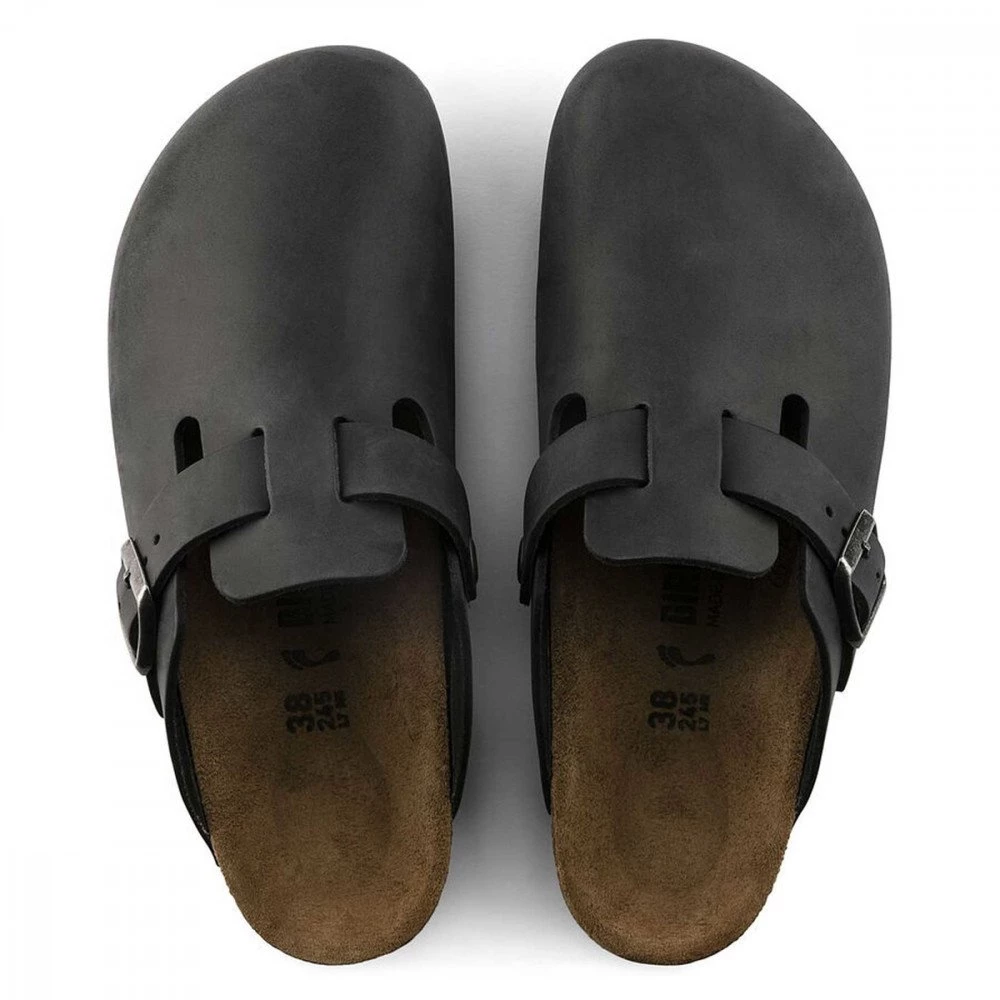 BIRKENSTOCK BOSTON BLACK 5 BIRKENSTOCK BOSTON BLACK - immagine 3