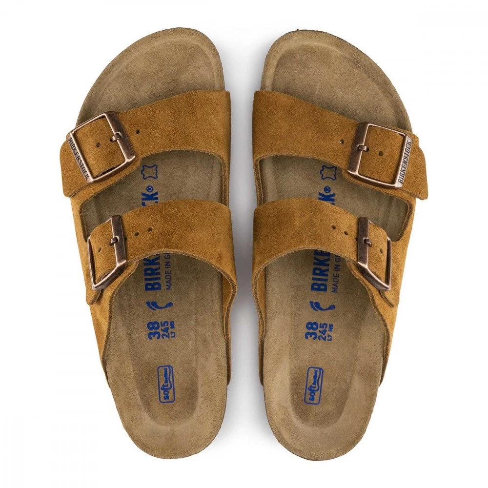 BIRKENSTOCK ARIZONA SUEDE MINK 5 BIRKENSTOCK ARIZONA SUEDE MINK - immagine 3