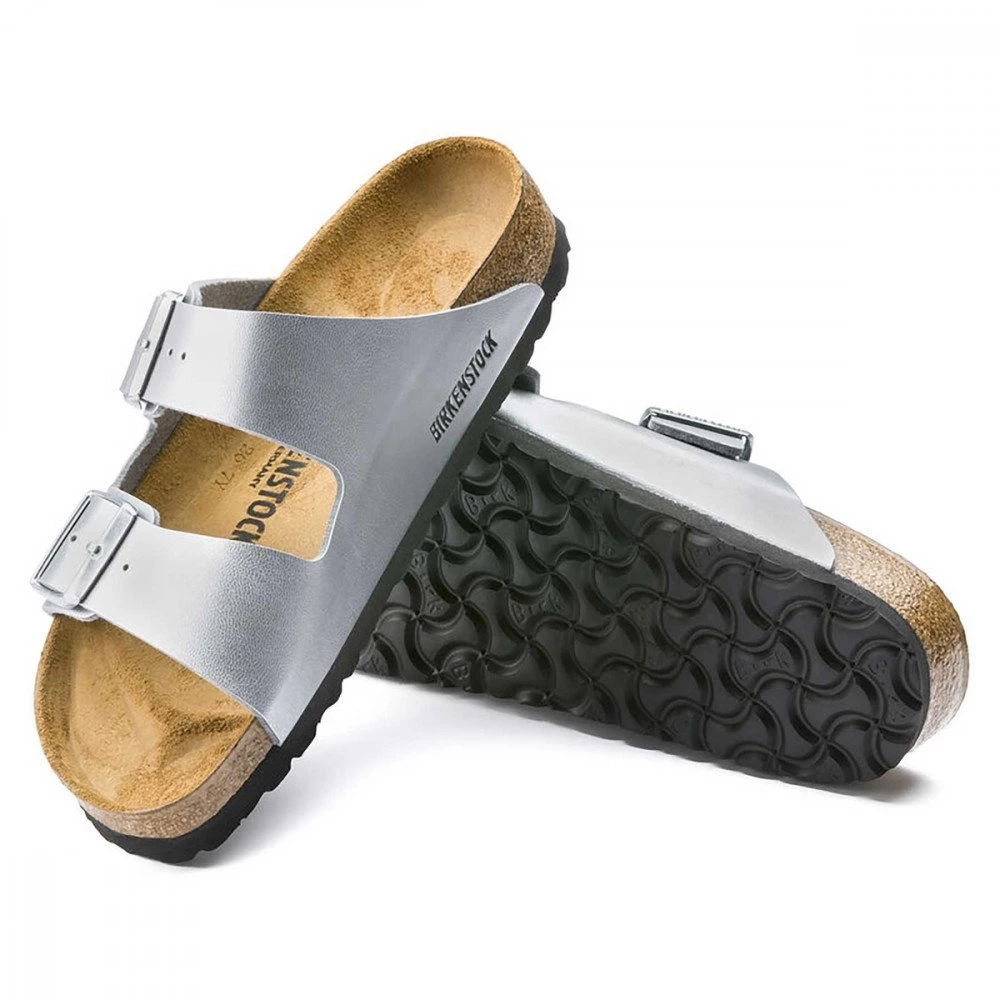 BIRKENSTOCK ARIZONA SILVER DONNA 4 BIRKENSTOCK ARIZONA SILVER DONNA - immagine 2