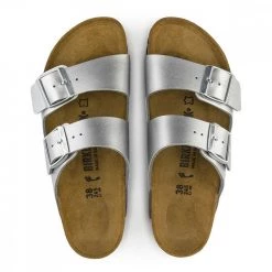 BIRKENSTOCK ARIZONA SILVER DONNA 10 BIRKENSTOCK ARIZONA SILVER DONNA -Offerta Economica Novità birkenstock 1012283 arizona silver donna tutti sandali donna 044801901 silv 3