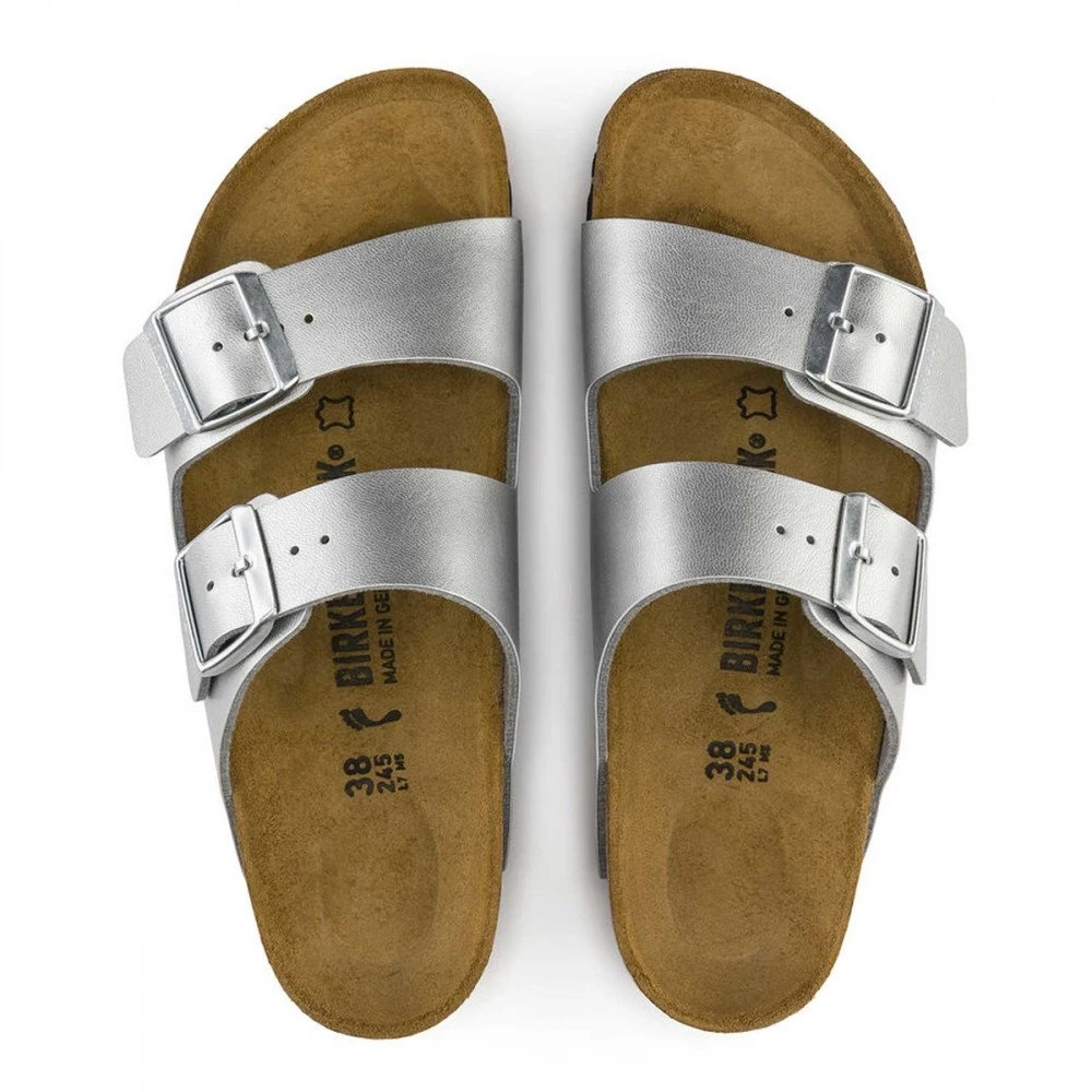 BIRKENSTOCK ARIZONA SILVER DONNA 5 BIRKENSTOCK ARIZONA SILVER DONNA - immagine 3