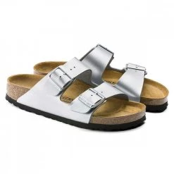 BIRKENSTOCK ARIZONA SILVER DONNA 11 BIRKENSTOCK ARIZONA SILVER DONNA -Offerta Economica Novità birkenstock 1012283 arizona silver donna tutti sandali donna 044801901 silv 4