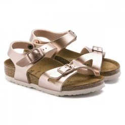 BIRKENSTOCK RIO COPPER BAMBINA -Offerta Economica Novità birkenstock 1012520 rio copper bambina tutti sandali bambino 040760901 copp 4