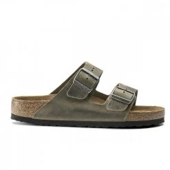 BIRKENSTOCK ARIZONA KAKHI OILED LEATHER SFB -Offerta Economica Novità birkenstock 1019377 arizona kakhi oiled leather sfb tutti sandali uomo 044802901 kakh 5
