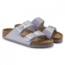BIRKENSTOCK ARIZONA PURPLE PATENT DONNA -Offerta Economica Novità birkenstock 1021406 arizona purple patent donna tutti sandali donna 044803401 purp 4