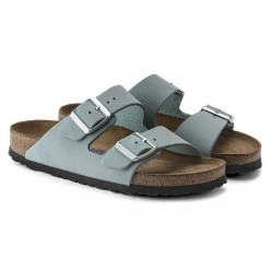 BIRKENSTOCK ARIZONA SFB NUBUCK -Offerta Economica Novità birkenstock 1021446 arizona sfb nubuck tutti sandali uomo 044803501 aqua 4