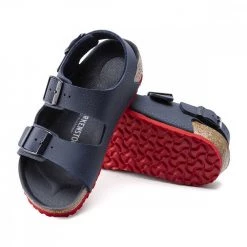 BIRKENSTOCK MILANO BLUE RED BAMBINO 36 39 -Offerta Economica Novità birkenstock 1022211 milano blue red bambino 36 39 tutti sandali bambino 044803901 blre 2