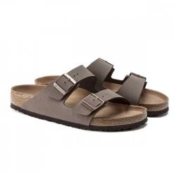 BIRKENSTOCK ARIZONA MOKA VEGAN -Offerta Economica Novità birkenstock 1022861 arizona moka vegan tutti sandali uomo 044804801 moka 4