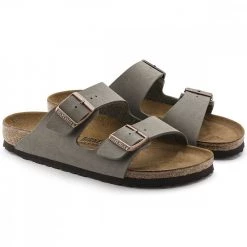 BIRKENSTOCK ARIZONA Grigio -Offerta Economica Novità birkenstock 151213 arizona tutti sandali uomo 025191201 stone 4