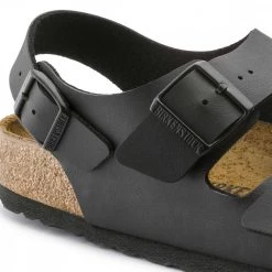 BIRKENSTOCK MILANO BLACK Nero 13 BIRKENSTOCK MILANO BLACK Nero -Offerta Economica Novità birkenstock 34793 milano black tutti sandali uomo 042591801 blk 6