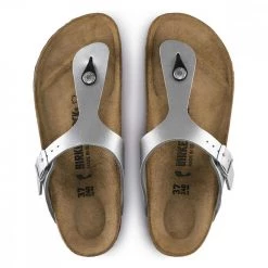 BIRKENSTOCK GIZEH SILVER DONNA -Offerta Economica Novità birkenstock 43851 gizeh silver donna tutti sandali donna 044804401 silv 3