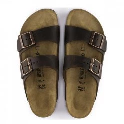 BIRKENSTOCK ARIZONA HABANA NERO -Offerta Economica Novità birkenstock 552113 arizona habana pelle tutti sandali uomo 042591901 blk 3