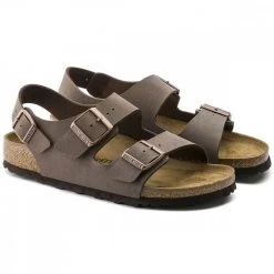 BIRKENSTOCK MILANO MOKA Marrone 11 BIRKENSTOCK MILANO MOKA Marrone -Offerta Economica Novità birkenstock 634503 milano moka tutti sandali uomo 022007001 moka 4