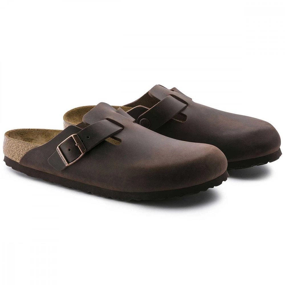 BIRKENSTOCK BOSTON HAVANA Marrone 6 BIRKENSTOCK BOSTON HAVANA Marrone - immagine 4