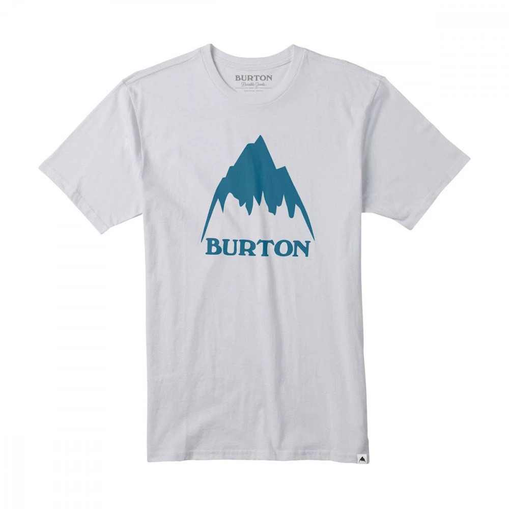 BURTON T-SHIRT CLASSIC MOUNTAIN HIGH Bianco 3 BURTON T-SHIRT CLASSIC MOUNTAIN HIGH Bianco