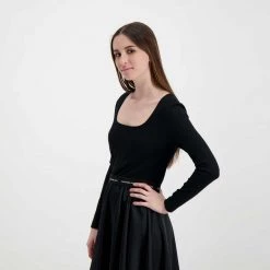 CALVIN KLEIN JEANS ABITO ELASTIC DRESS DONNA Nero -Offerta Economica Novità calvin klein jeans j20j217682 abito elastic dress donna casual donna 044968401 beh 5