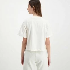 CALVIN KLEIN JEANS T-SHIRT CROP REPEAT LOGO DONNA Bianco 11 CALVIN KLEIN JEANS T-SHIRT CROP REPEAT LOGO DONNA Bianco -Offerta Economica Novità calvin klein jeans j20j217709 t shirt cropp repeat logo donna casual donna 044968901 yas 4