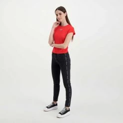 CALVIN KLEIN JEANS JEANS SUPER SKINNY DONNA Nero -Offerta Economica Novità calvin klein jeans j20j217874 jeans super skinny donna casual donna 044970201 1by 6