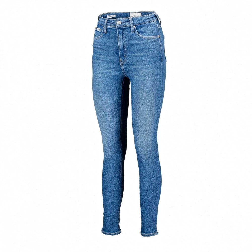 CALVIN KLEIN JEANS JEANS SKINNY DONNA Azzurro 4 CALVIN KLEIN JEANS JEANS SKINNY DONNA Azzurro - immagine 2