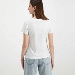 CALVIN KLEIN JEANS T-SHIRT MONOGRAM LOGO DONNA Bianco 9 CALVIN KLEIN JEANS T-SHIRT MONOGRAM LOGO DONNA Bianco -Offerta Economica Novità calvin klein jeans j20j217902 t shirt monogram logo donna casual donna 044970501 yaf 3
