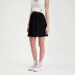 CALVIN KLEIN JEANS GONNA REPEAT LOGO ELASTIC DONNA Nero -Offerta Economica Novità calvin klein jeans j20j218193 gonna repeat logo elastic donna casual donna 044971501 beh 3