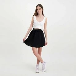 CALVIN KLEIN JEANS GONNA REPEAT LOGO ELASTIC DONNA Nero -Offerta Economica Novità calvin klein jeans j20j218193 gonna repeat logo elastic donna casual donna 044971501 beh 5