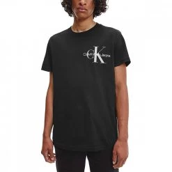 CALVIN KLEIN JEANS T-SHIRT MONOGRAM Nero -Offerta Economica Novità calvin klein jeans j30j319715 t shirt ss monogram casual uomo 044624501 beh 2