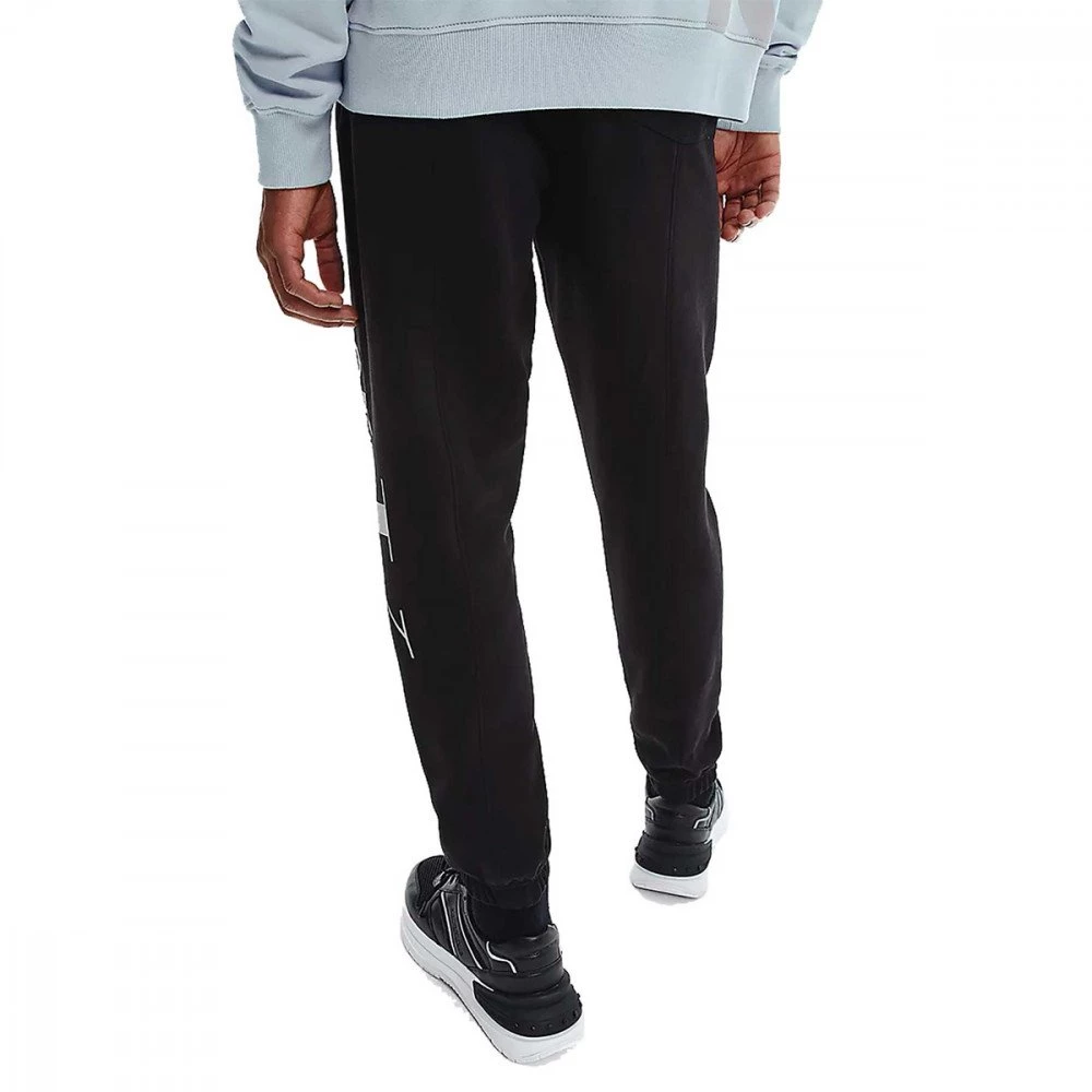 CALVIN KLEIN JEANS PANTALONI MONOGRAM Nero 5 CALVIN KLEIN JEANS PANTALONI MONOGRAM Nero - immagine 3