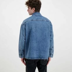 CALVIN KLEIN JEANS GIACCA OVERSHIRT DENIM Blu 11 CALVIN KLEIN JEANS GIACCA OVERSHIRT DENIM Blu -Offerta Economica Novità calvin klein jeans j30j3197999 giacca over shirt denim giacconi uomo 044625201 1a4 4