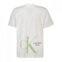 CALVIN KLEIN JEANS T-SHIRT MONOGRAM RETRO Bianco 9 CALVIN KLEIN JEANS T-SHIRT MONOGRAM RETRO Bianco -Offerta Economica Novità calvin klein jeans j30j320196 t shirt monogram retro casual uomo 044627101 yaf 2