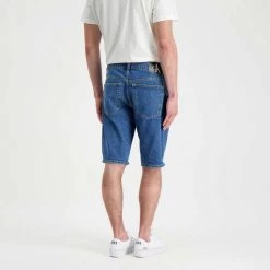 CALVIN KLEIN JEANS BERMUDA IN DENIM REGULAR Blu -Offerta Economica Novità calvin klein jeans j30j320530 bermuda in denim regular casual uomo 044627601 1a4 5