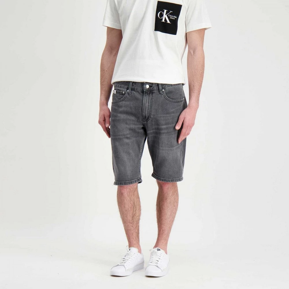CALVIN KLEIN JEANS BERMUDA IN DENIM REGULAR Nero 6 CALVIN KLEIN JEANS BERMUDA IN DENIM REGULAR Nero - immagine 4
