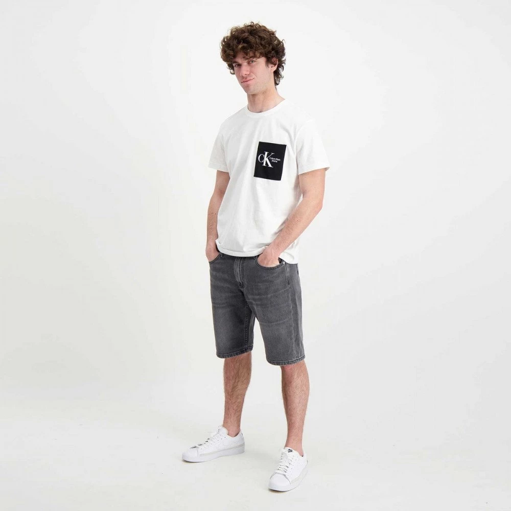 CALVIN KLEIN JEANS BERMUDA IN DENIM REGULAR Nero 8 CALVIN KLEIN JEANS BERMUDA IN DENIM REGULAR Nero - immagine 6