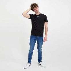 CALVIN KLEIN JEANS T-SHIRT STACKED LOGO Nero 11 CALVIN KLEIN JEANS T-SHIRT STACKED LOGO Nero -Offerta Economica Novità calvin klein jeans j30j320595 t shirt stacked logo casual uomo 044628101 beh 5