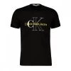 CALVIN KLEIN JEANS T-SHIRT TWO TONE MONOGRAM Nero -Offerta Economica Novità calvin klein jeans j30j320717 t shirt two tone monogram casual uomo 044628501 beh 1