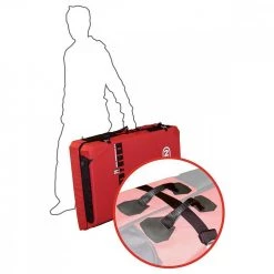 CASSIN CRASH PAD DOMINO DELUXE Rosso -Offerta Economica Novità cassin 4016 domino crash pad deluxe attrezzatura montagna uomo 021557101 red 4