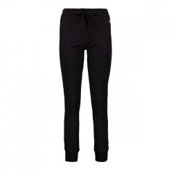 CHAMPION PANTALONI JERSEY CON POLSINO DONNA Nero
